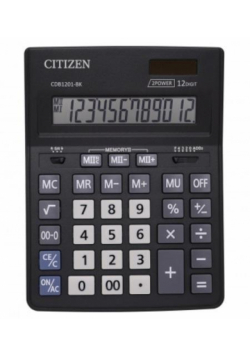 Kalkulator CDB1201BK czarny