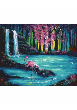 Malowanie po numerach - Flaminigi 40x50