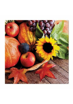 Serwetki Jesienne skarby 33x33cm 20szt