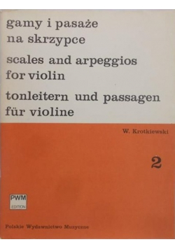 Gamy i pasaże na skrzypce część II