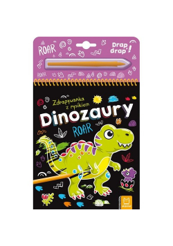 Dinozaury Zdrapywanka z rysikiem