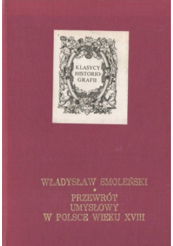 Przewrót umysłowy w Polsce wieku XVIII