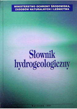 Słownik hydrogeologiczny