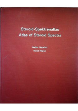 Steroid spektrenatlas atlas of steroid spectra