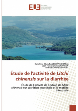 Étude de l'activité de Litchi chinensis sur la diarrhée