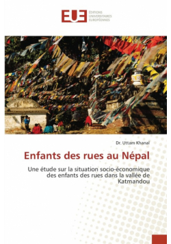 Enfants des rues au Népal