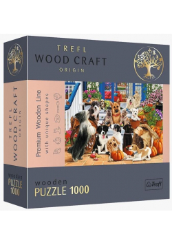 Puzzle drewniane 1000 Psia przyjaźń TREFL