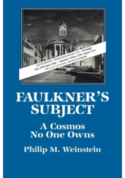 Faulkner's Subject