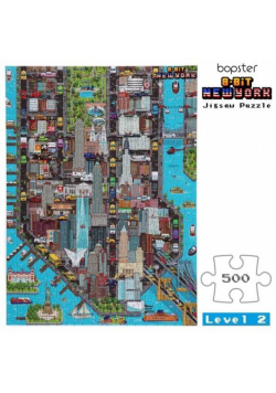 Puzzle 500 8-BIT Nowy Jork