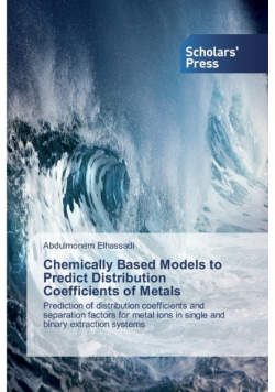 Chemically Based Models to Predict Distribution Coefficients of Metals