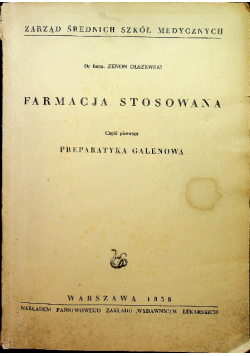 Farmacja stosowana