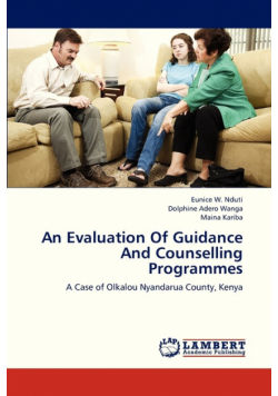 An Evaluation of Guidance and Counselling Programmes