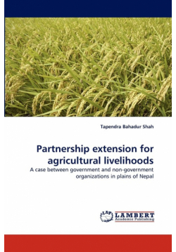 Partnership extension for agricultural livelihoods