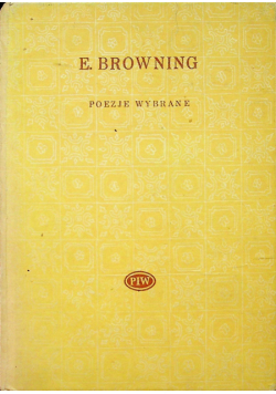 Browning poezje wybrane