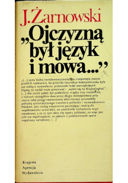 Ojczyzną był język i mowa