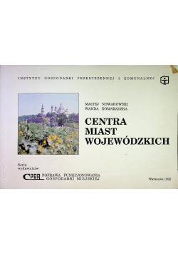 Centra miast wojewódzkich