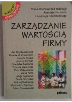 Zarządzanie wartości firmy
