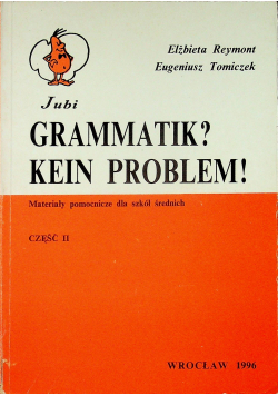 Grammatik Kein problem część II