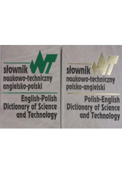 Słownik naukowo techniczny polsko angielski i angielsko polski