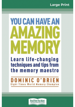 You Can Have an Amazing Memory (16pt Large Print Edition)