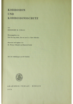 Korrosion und korrosionsschutz