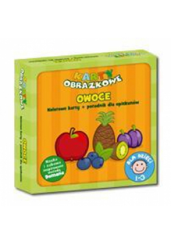 Kapitan Nauka Karty obrazkowe Owoce