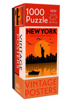 Puzzle 1000 Vintage Cities New York