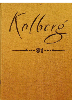 Kolberg Dzieła wszystkie Tom 31