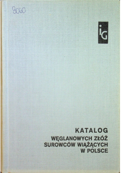 Katalog węglanowych złóż surowców wiążących w Polsce
