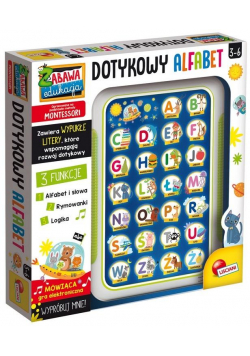 Elektroniczny dotykowy alfabet Montessori