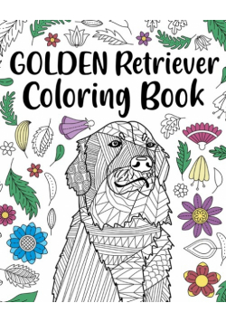 Golden Retriever Coloring Book