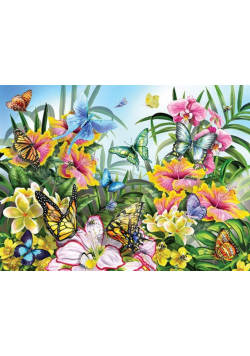 Puzzle 1000 Ogród pełen kolorów,Lori Schory