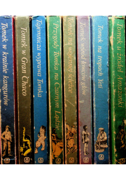 Przygody Tomka na Czarnym Lądzie 8 książek