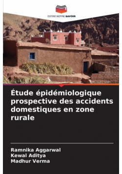 Étude épidémiologique prospective des accidents domestiques en zone rurale