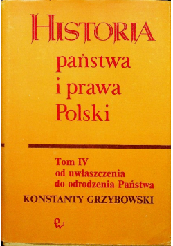 Historia państwa i poprawa Polski Tom VI