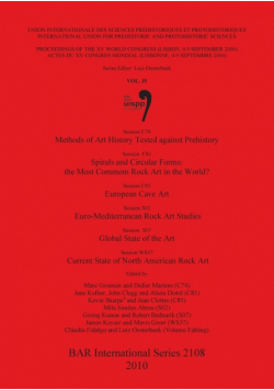Methods of Art History Tested against Prehistory, Session C74; Spirals and Circular Forms