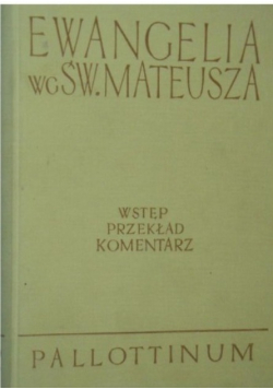 Ewangelia wg św Mateusza wstęp przekład