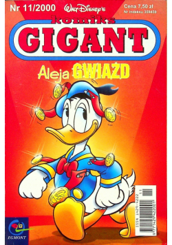 Komiks Gigant Nr 11 Aleja Gwiazd