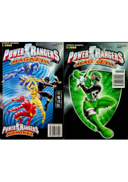Power Rangers magazyn tom 1 i 2