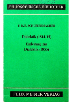 Dialektik Einleitung zur dialektik