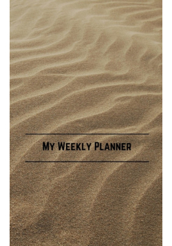 My Weekly Planner