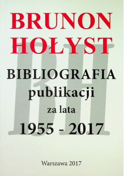 Bibliografia publikacja za lata 1955-2006