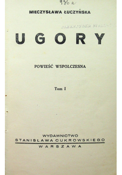 Ugory 2 tomy / Wieczny pochód fal 1933 r.
