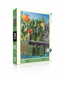 Puzzle 500 Mądrzej, bardziej zielono, lepiej XXL