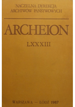Archeion LXXXIII