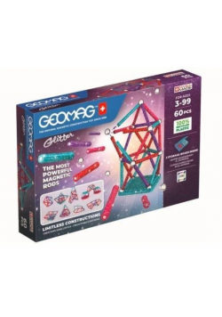 Geomag Glitter Recycled 60el.
