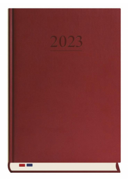 Terminarz 2023 Stacjonarny Bordo T-229V-B