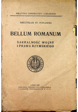 Bellum Romanum 1923 r.
