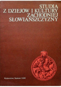 Studia z dziejów i kultury zachodniej słowiańszczyzny