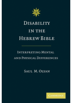 Disability in the Hebrew Bible